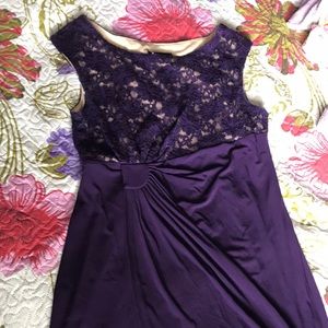 Gorgeous purple sequin dress
